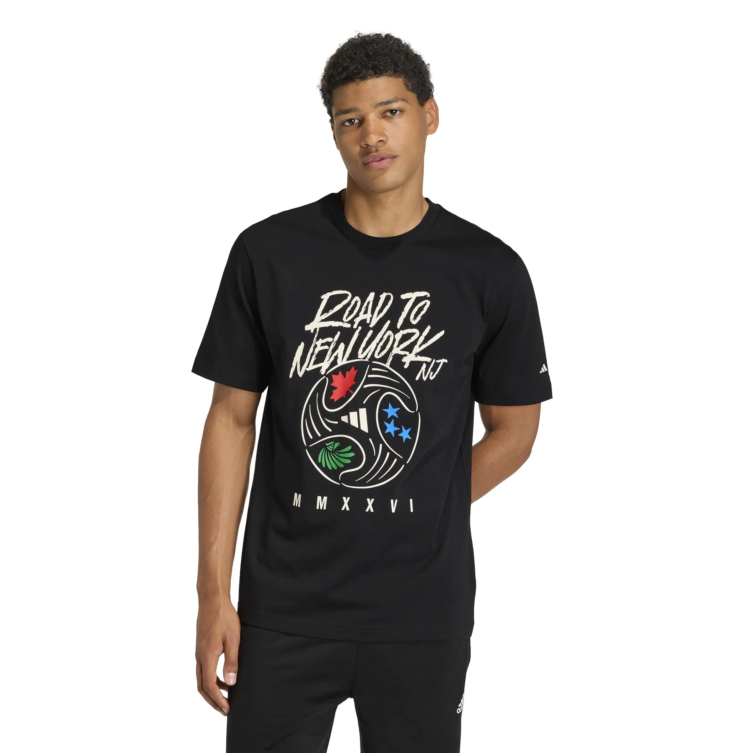 Φωτογραφία προϊόντος: Adidas FIFA World Cup 26TM Road to NYNJ Graphic T-Shirt KB2533 Μαύρο