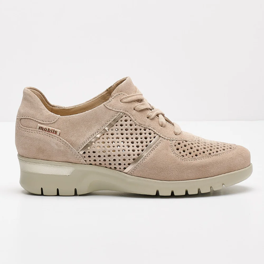 Φωτογραφία προϊόντος: Mephisto Sneakers Γυναικείο δέρμα Nubuck Μπεζ MEP/MANON PERF L/SAND