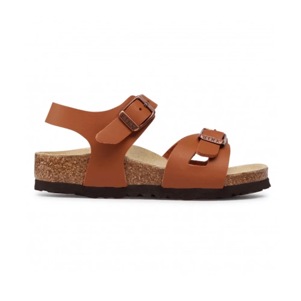 Φωτογραφία προϊόντος: Birkenstock Πέδιλα Παιδικό Birko-Flor(ανθεκτικό υλικό της Birkenstock-επιτρέπει την επαφή με το νερό) Καφέ BIR/RIO KIDS 1019109 G/BROWN