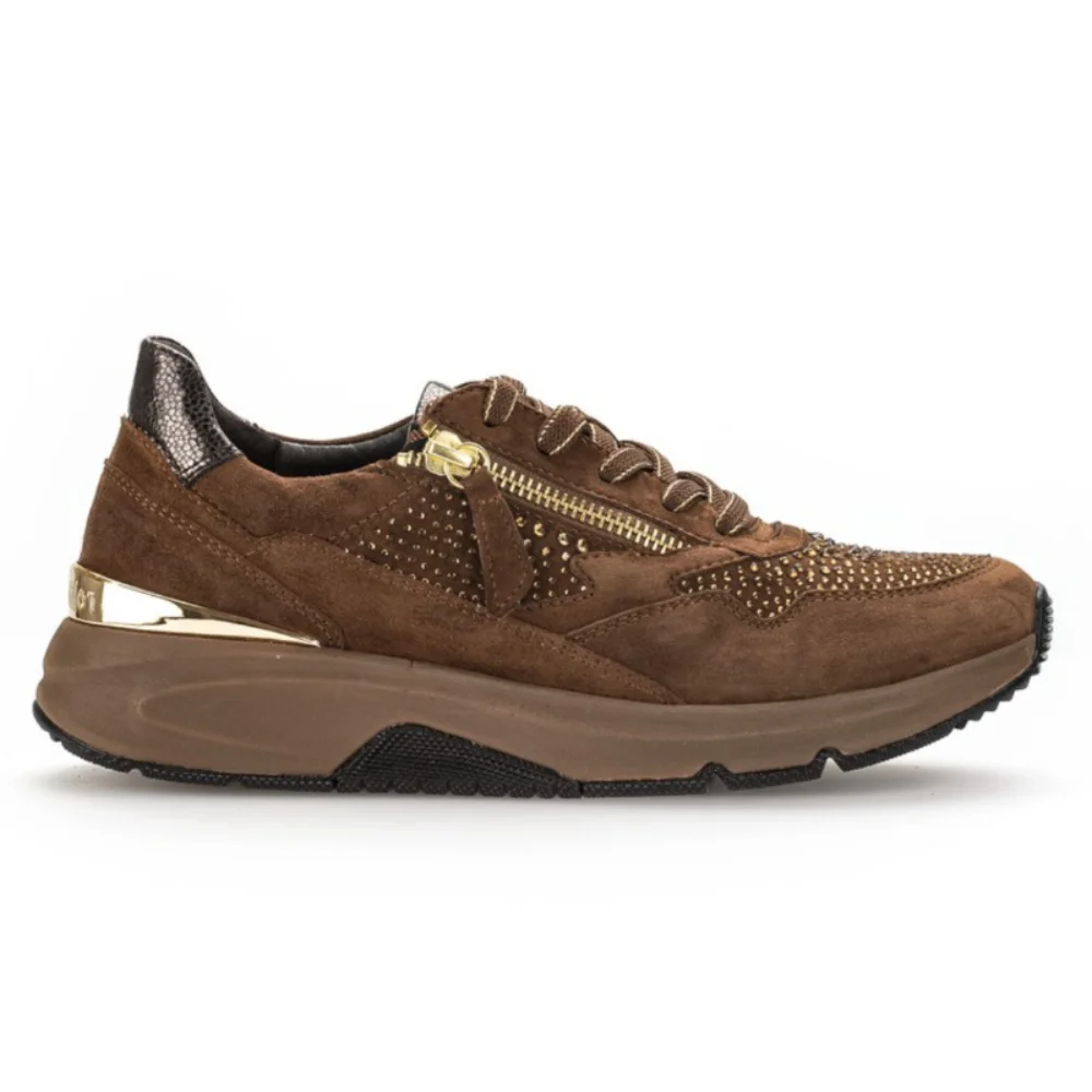 Φωτογραφία προϊόντος: Gabor Sneakers Γυναικείο δέρμα Nubuck Καφέ GAB/76898 45-REH