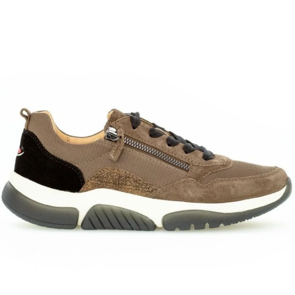 Φωτογραφία προϊόντος: Gabor Sneakers Γυναικείο Δέρμα Νυbuck/ύφασμα Καφέ GAB/76938 30-MOHAIR SCHWA