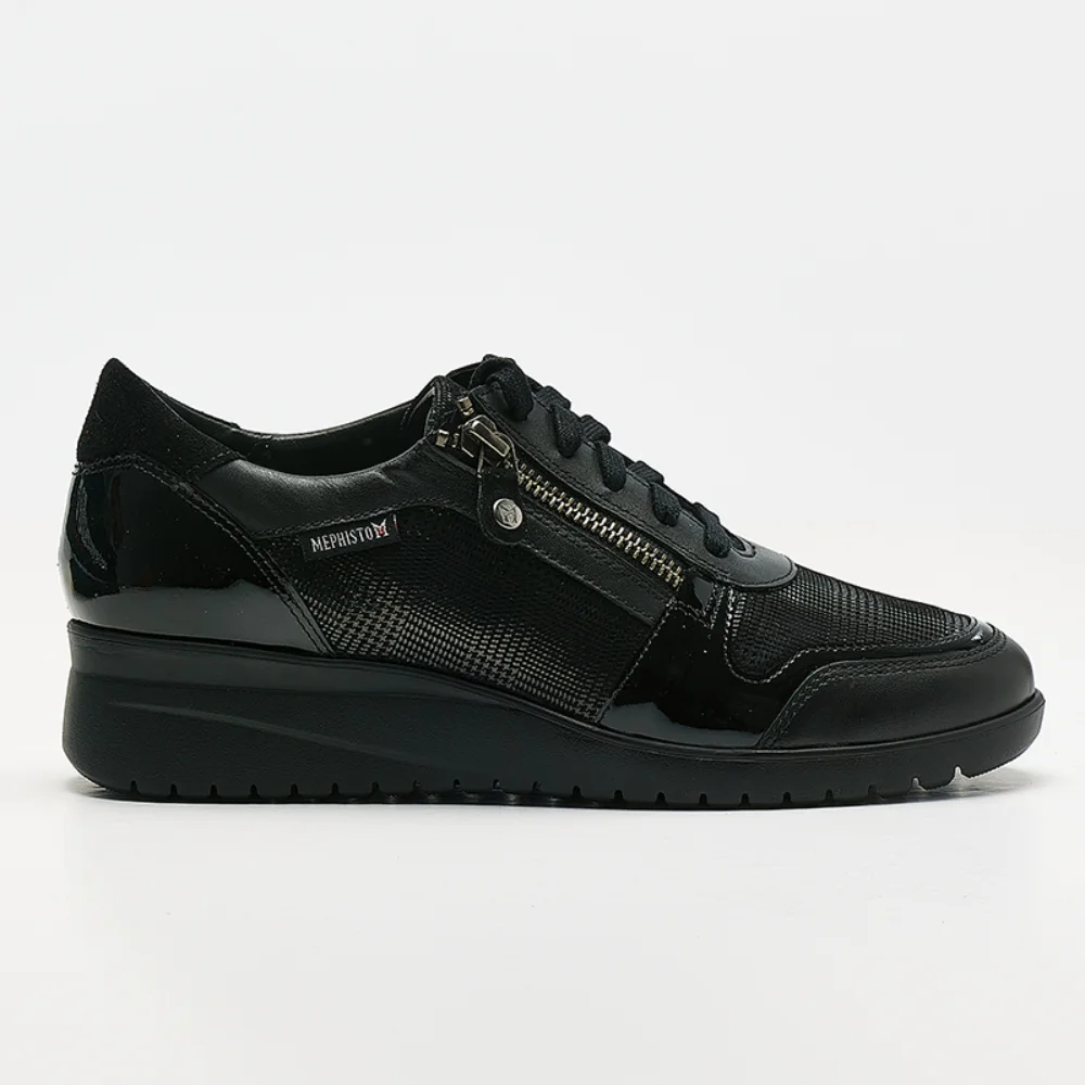Φωτογραφία προϊόντος: Mephisto Sneakers Γυναικείο δέρμα Μαύρο MEP/IASMINA BLACK