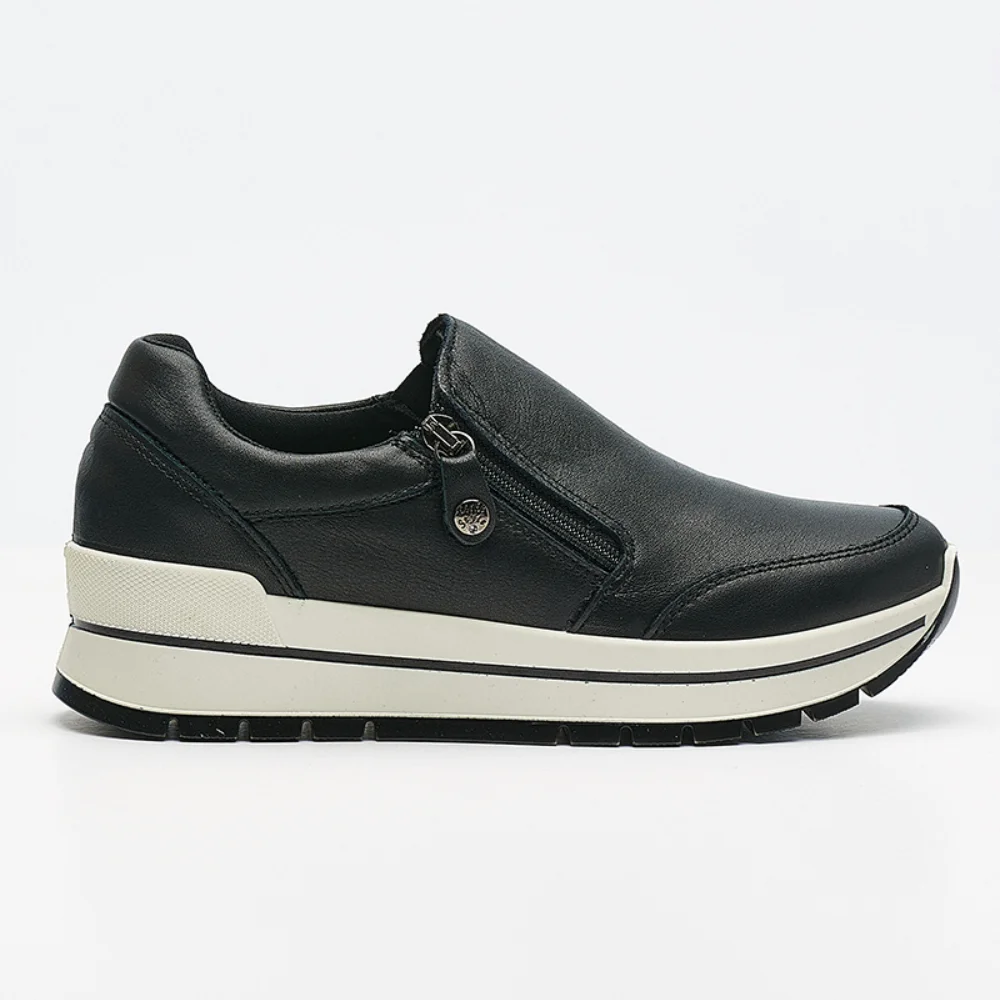 Φωτογραφία προϊόντος: Imac Sneakers Γυναικείο δέρμα Μαύρο IMA/257650 N/NERO