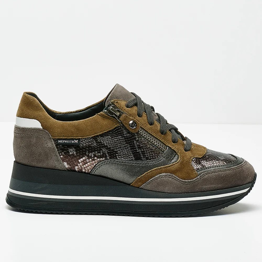 Φωτογραφία προϊόντος: Mephisto Sneakers Γυναικείο δέρμα/δέρμα Nubuck Γκρί MEP/OLIMPIA N/GREY