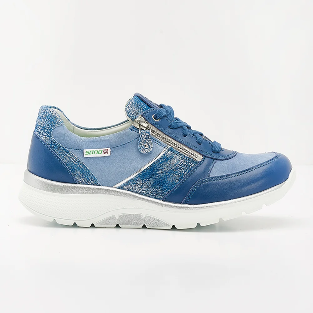 Φωτογραφία προϊόντος: MEPHISTO SANO Mephisto/Sano Sneakers Γυναικείο δέρμα/δέρμα Nubuck Μπλέ SAN/IZAE-S JEANS