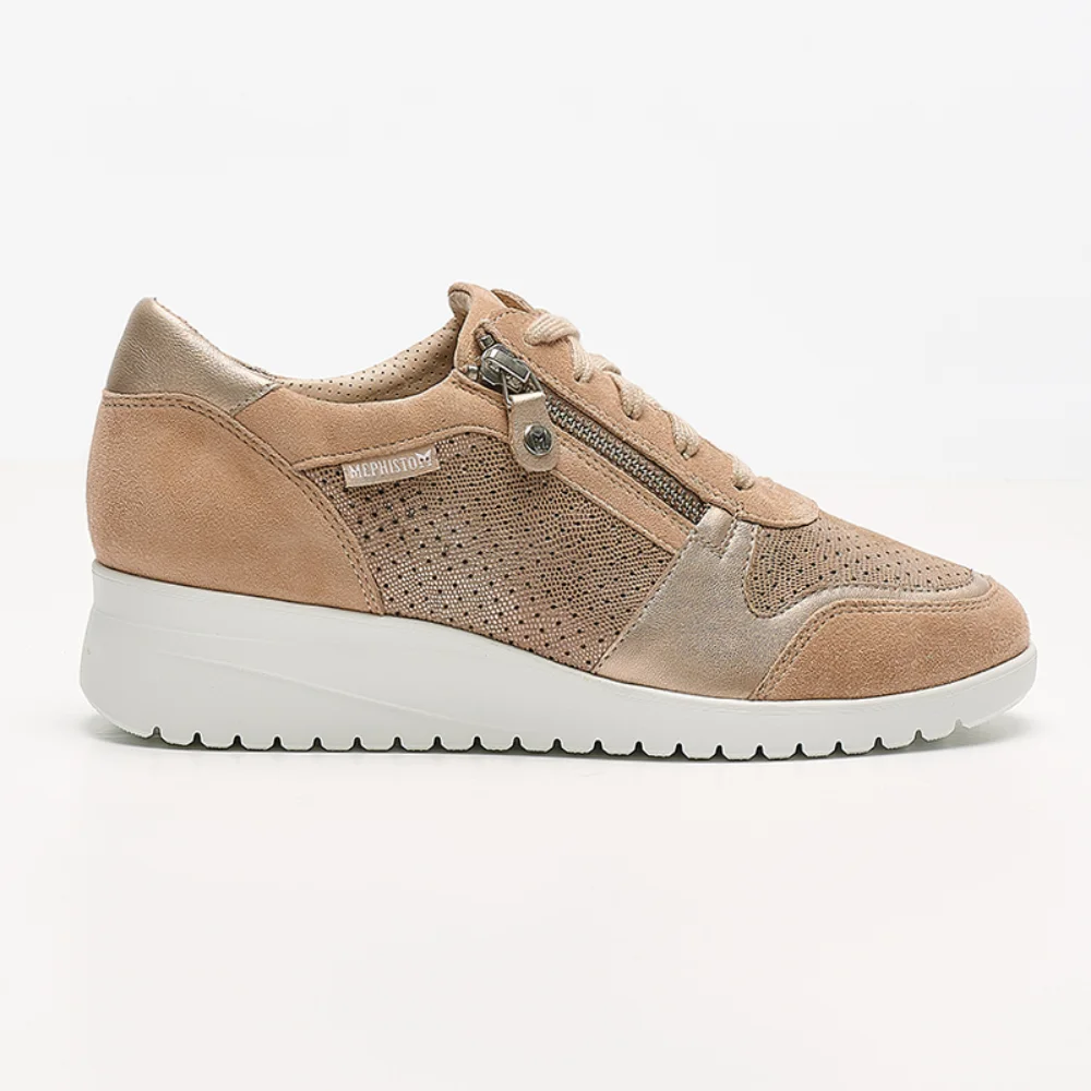 Φωτογραφία προϊόντος: Mephisto Sneakers Γυναικείο δέρμα/δέρμα Nubuck Μπεζ MEP/IASMINA SAND