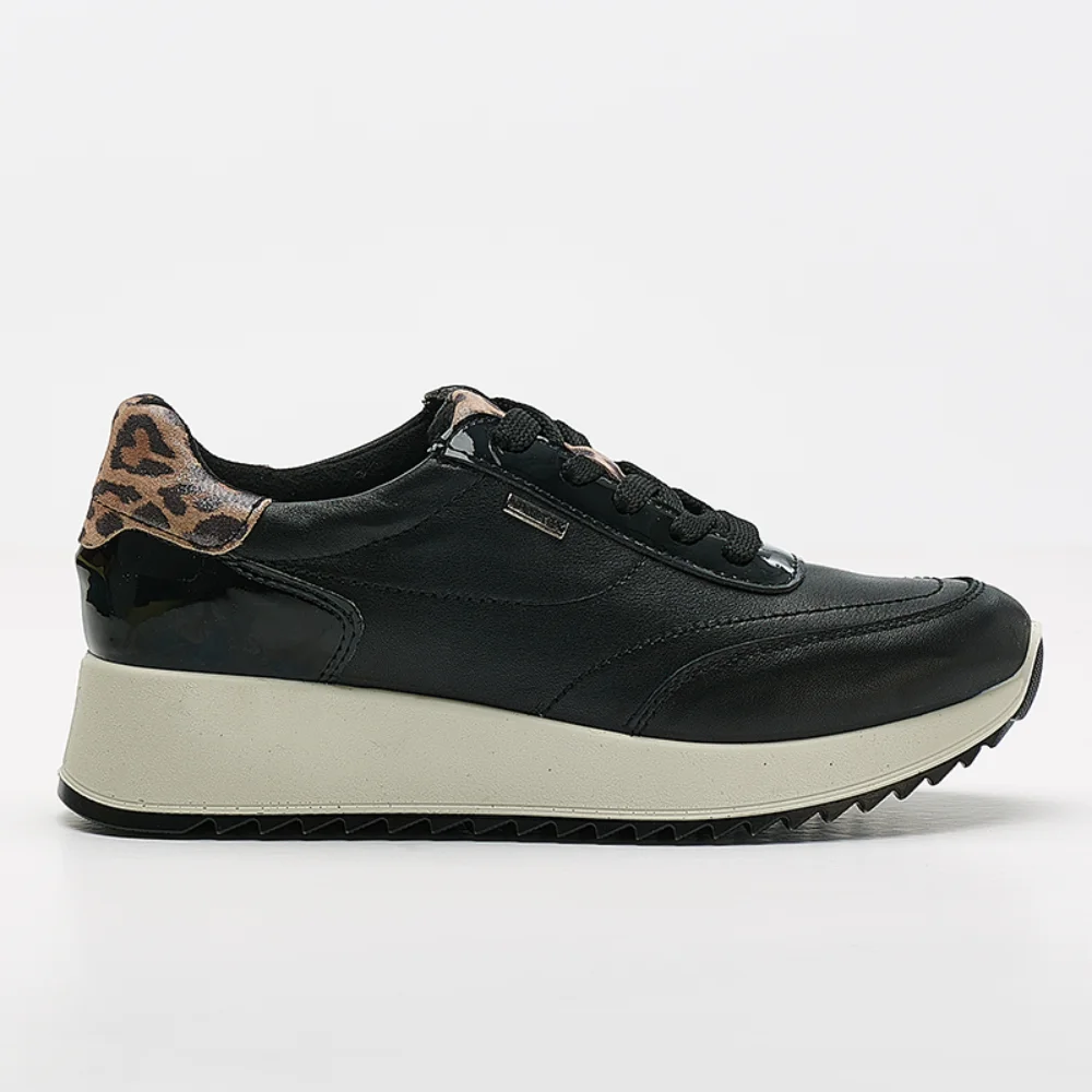 Φωτογραφία προϊόντος: Imac Sneakers Γυναικείο δέρμα/HT Μαύρο IMA/457398 NAPPA/NERO