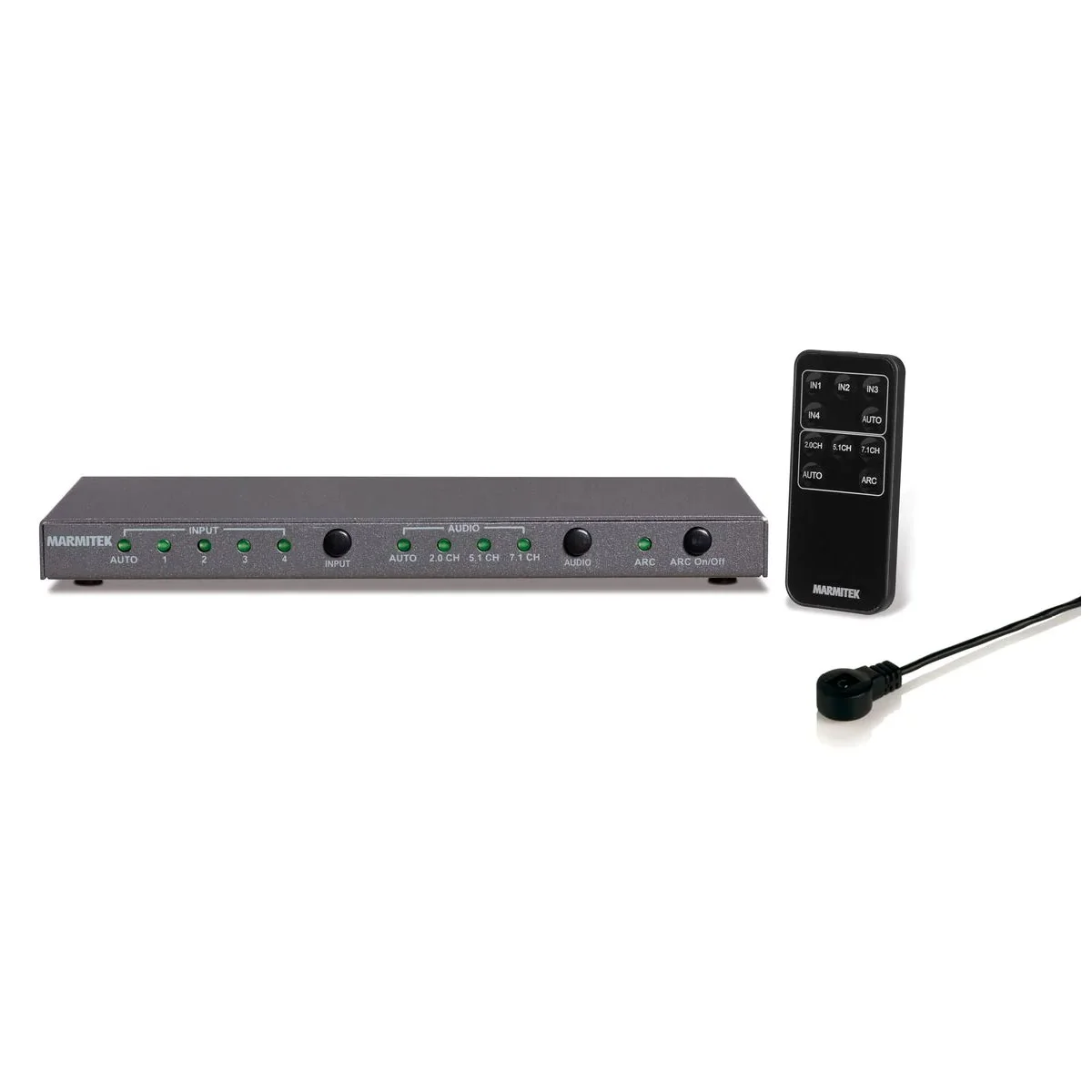 Φωτογραφία προϊόντος: Marmitek Connect 621 UHD 2.0 - HDMI switch 4K 60Hz 4 in / 1 out