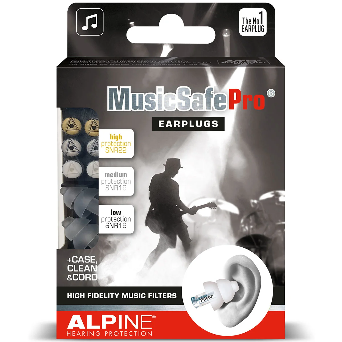 Φωτογραφία προϊόντος: Alpine MusicSafe Pro Transparent - Ειδικά earplugs για μουσικούς σε Transparent
