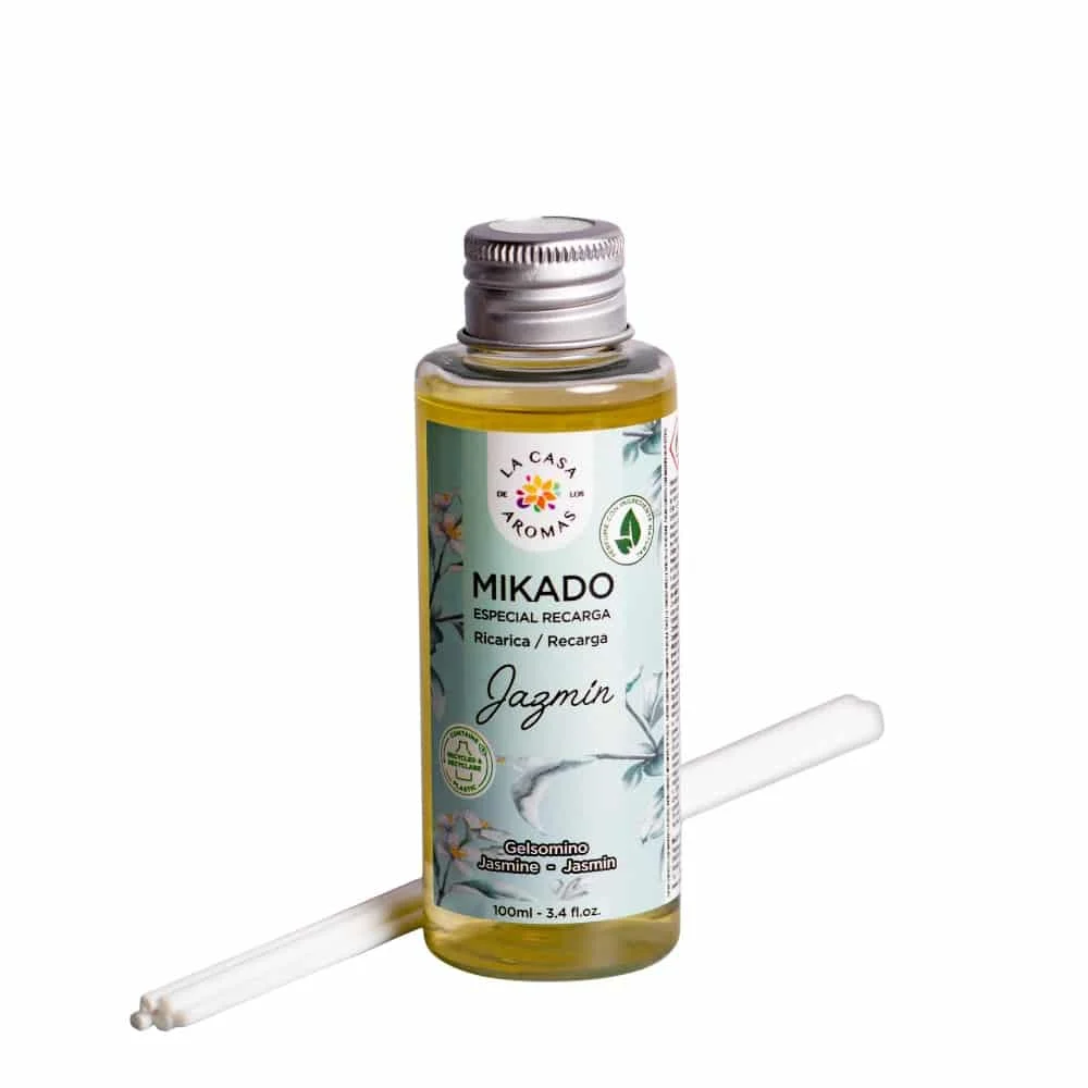 Φωτογραφία προϊόντος: LA CASA DE LOS AROMAS 031039 AΡΩMATIKO ΧΩΡΟΥ ΜΕ STICKS ΓΙΑΣΕΜΙ 100ML