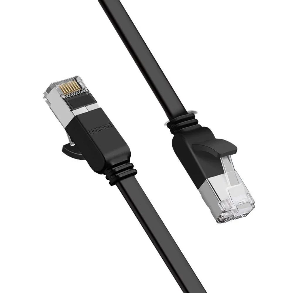 Φωτογραφία προϊόντος: Ugreen Flat Καλώδιο Δικτύου Ethernet RJ45 Cat6 UTP 1000 Mbps 2m Black