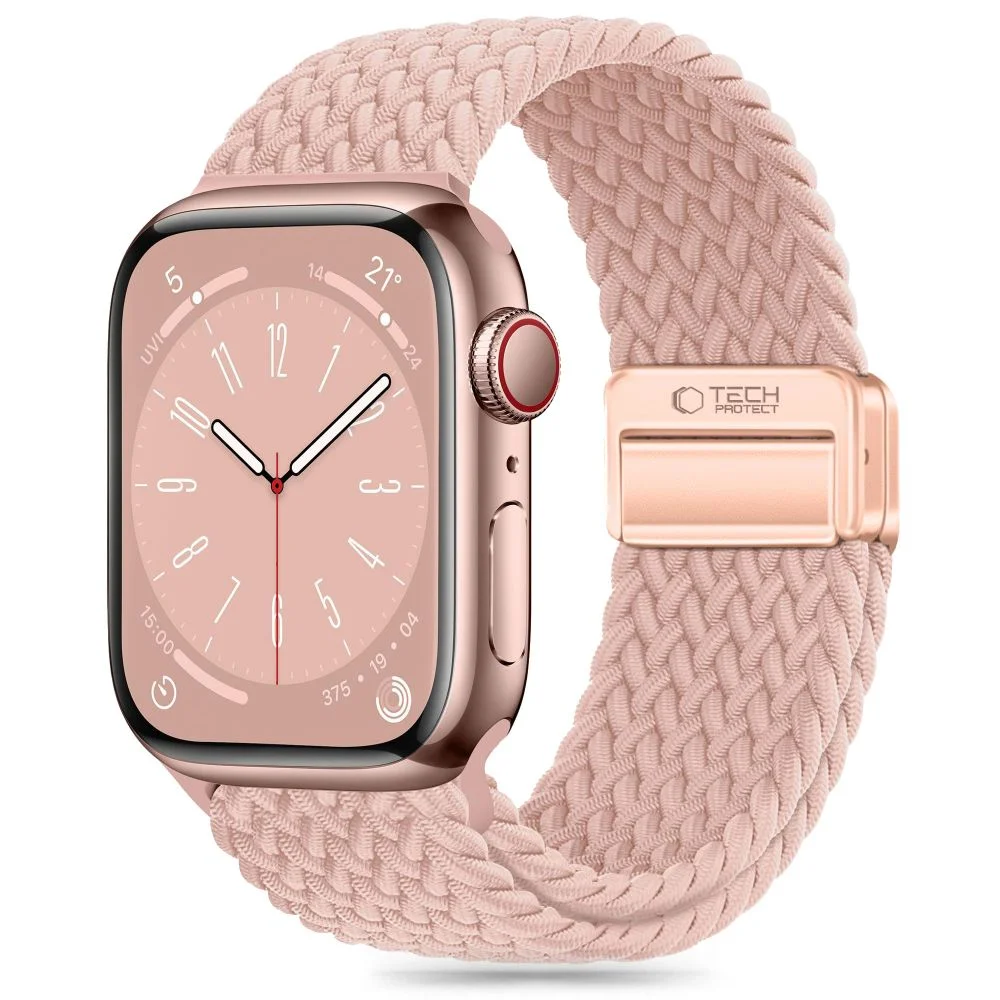 Φωτογραφία προϊόντος: Tech-Protect Λουράκι Nylonmag Apple Watch 8 / 9 / 10 / 11 / SE (40 / 41 / 42mm) Dusty Rose