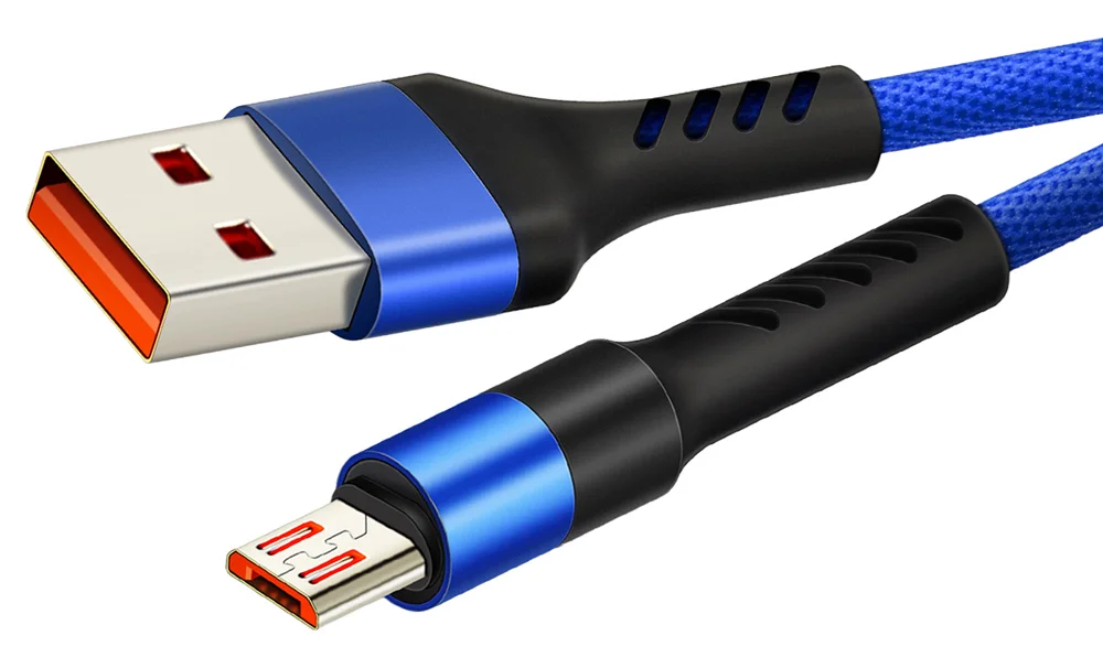 Φωτογραφία προϊόντος: CABLETIME καλώδιο micro USB σε USB CT-C165-P05, 2.4A, 480Mbps, 1m, μπλε