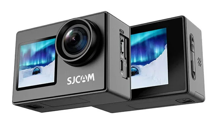 Φωτογραφία προϊόντος: SJCAM action camera SJ4000 Dual Screen, 2x οθόνες, 16MP/4K, WiFi, αδιάβροχη θήκη, μαύρη