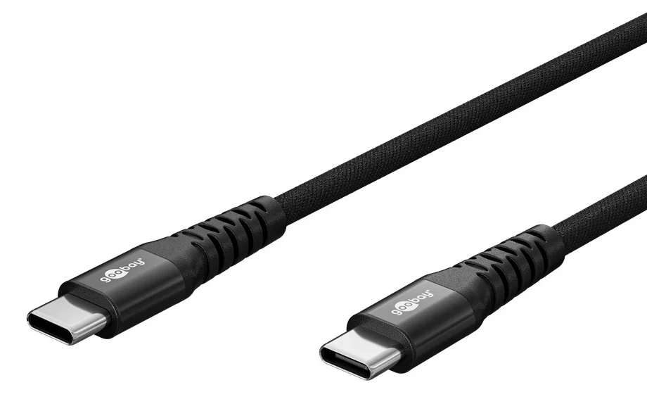 Φωτογραφία προϊόντος: GOOBAY καλώδιο USB-C 73955, 60W, 480Mbps, 3m, μαύρο
