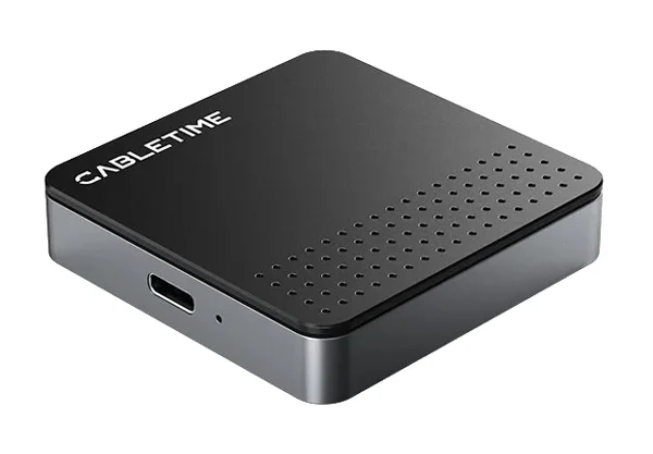 Φωτογραφία προϊόντος: CABLETIME θήκη για M.2 NVME SSD CT-SSD04-AG, μαγνητική, 10Gbps, γκρι