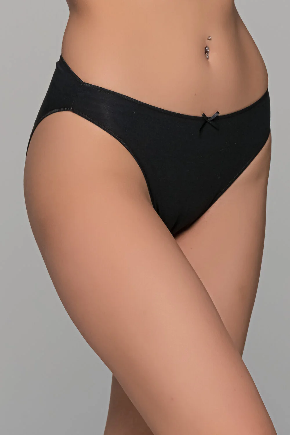 Φωτογραφία προϊόντος: Milena By Paris High Leg Σλιπ Bikini Bamboo Μαύρο