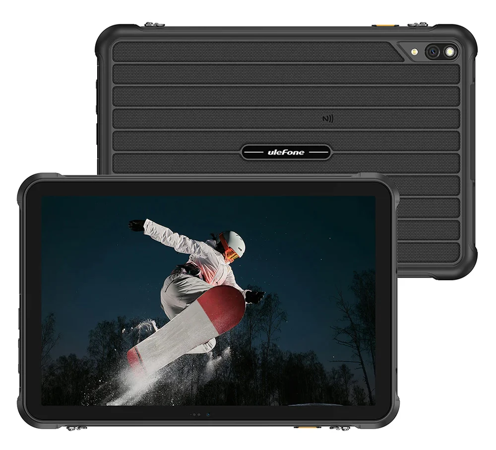 Φωτογραφία προϊόντος: ULEFONE tablet RugKing Pad 2 Pro, 10.1", 8/256GB, 10200mAh, IP68/IP69K/MIL-STD-810H, 4G, μαύρο