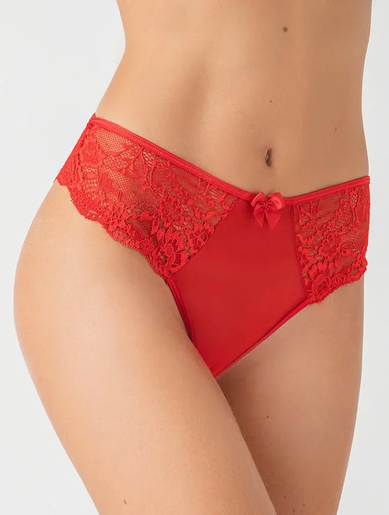 Φωτογραφία προϊόντος: Milena By Paris Ψηλόμεσο Slip Bikini Rozalia Κόκκινο