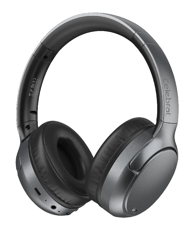 Φωτογραφία προϊόντος: CELEBRAT headphones A41, ασύρματα & ενσύρματα, 40mm, 400mAh, ANC, μαύρα