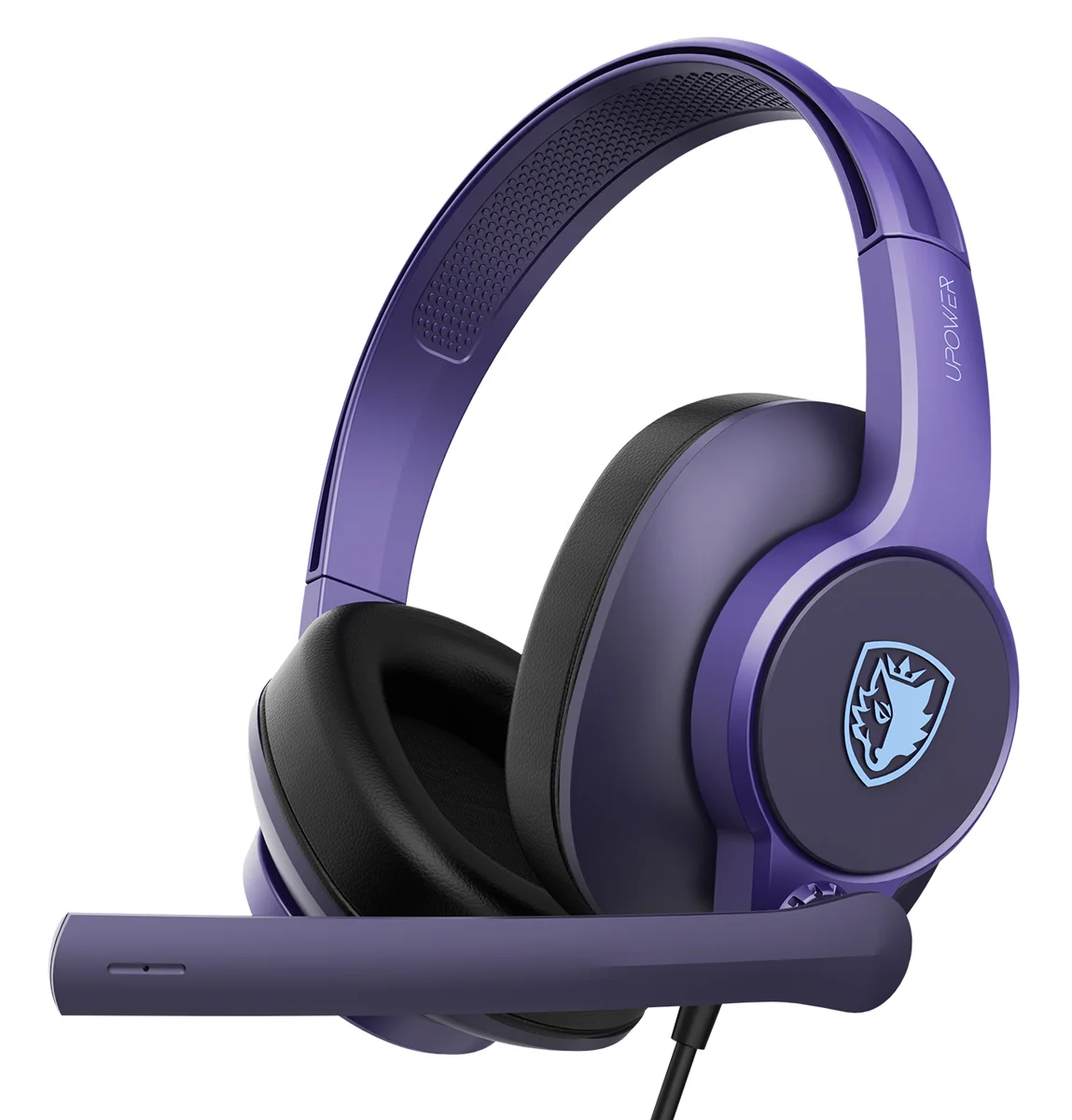 Φωτογραφία προϊόντος: SADES gaming headset UPOWER, 3.5mm σύνδεση, 40mm, μωβ