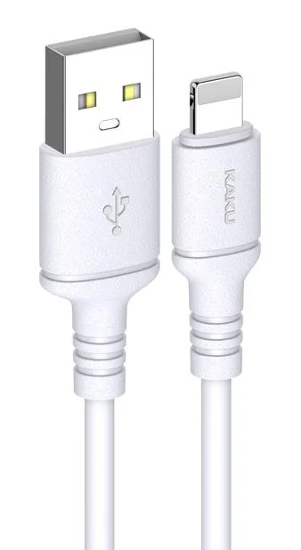Φωτογραφία προϊόντος: KAKUSIGA καλώδιο Lightning σε USB KSC-421, 2.8A, 480Mbps, 2m, λευκό