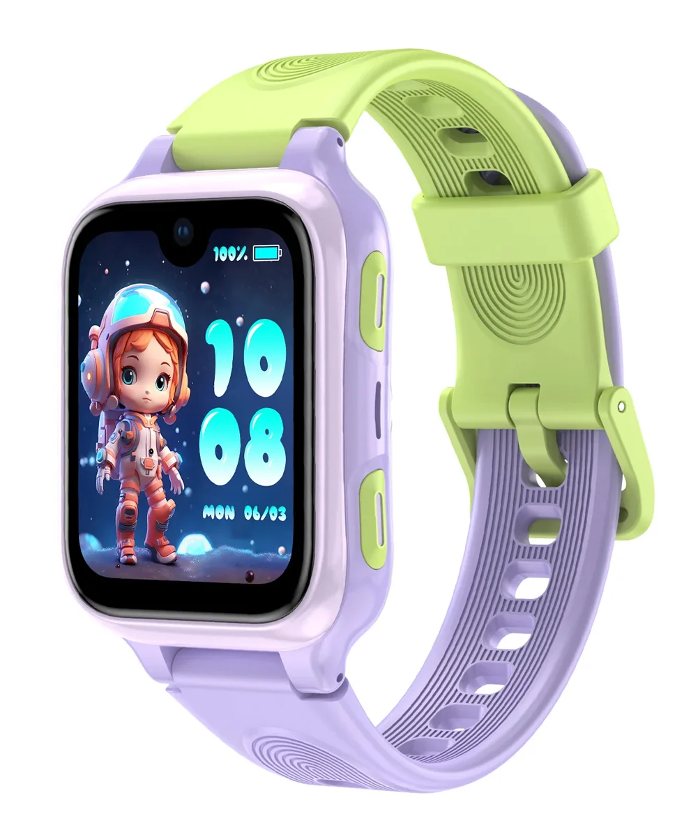 Φωτογραφία προϊόντος: LAGENIO GPS smartwatch για παιδιά K9, 1.78" AMOLED, με κάμερα, 4G, IP68, μωβ