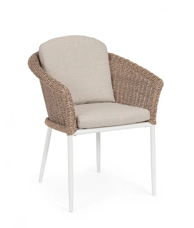Φωτογραφία προϊόντος: Πολυθρόνα Rattan "Oceana" Vapor 63x63x76cm (Bizzotto) (BZ-0663762)