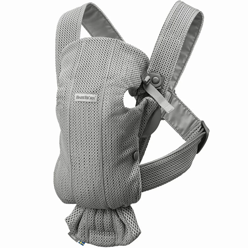 Φωτογραφία προϊόντος: Μάρσιπος “Mini 3D Mesh Grey” BabyBjörn
