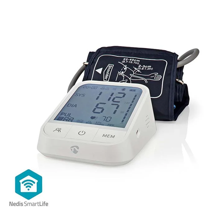 Φωτογραφία προϊόντος: NEDIS Bluetooth smart πιεσόμετρο μπράτσου.