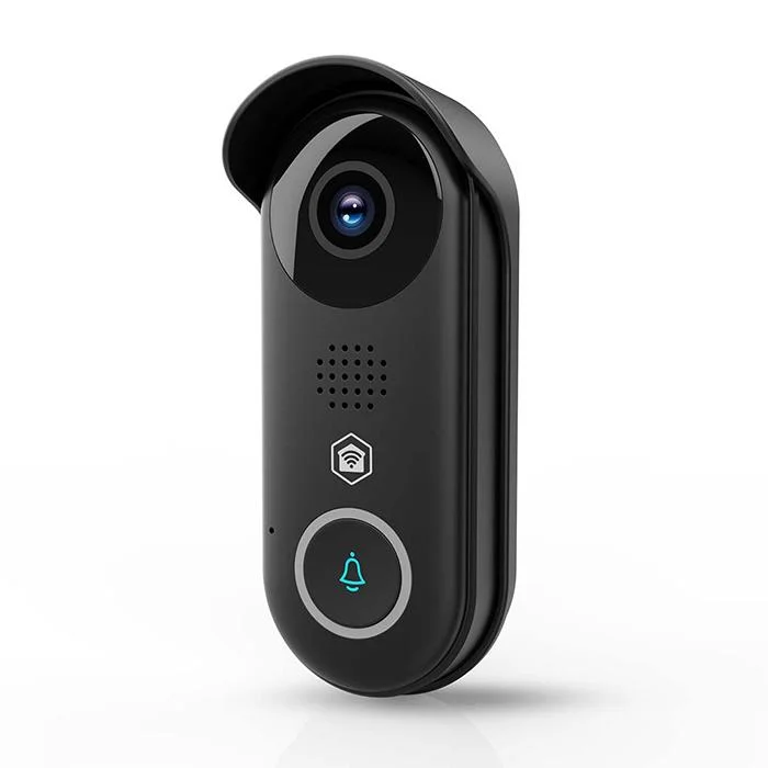 Φωτογραφία προϊόντος: NEDIS Smart Wi-Fi θυροτηλεόραση, με Full HD 1080p κάμερα, αισθητήρα κίνησης και νυχτερινή όραση σε μαύρο χρώμα.