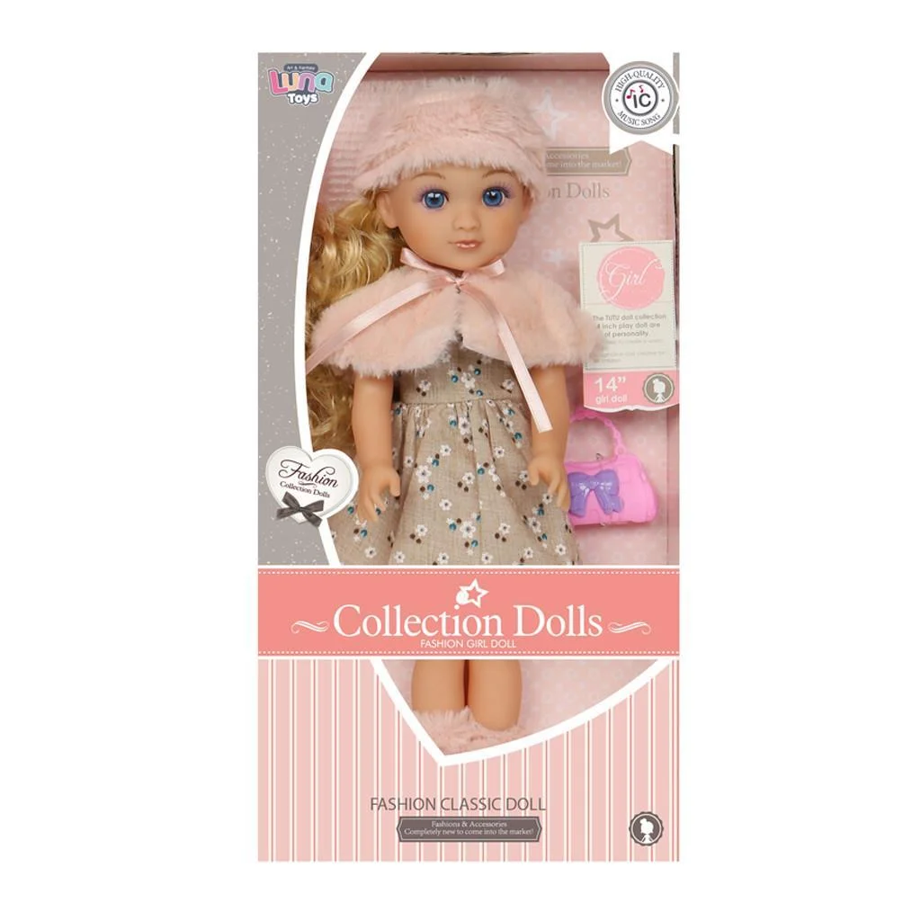 Φωτογραφία προϊόντος: Luna Toys ΚΟΥΚΛΑ ME HXO 35ΕΚ LUNA