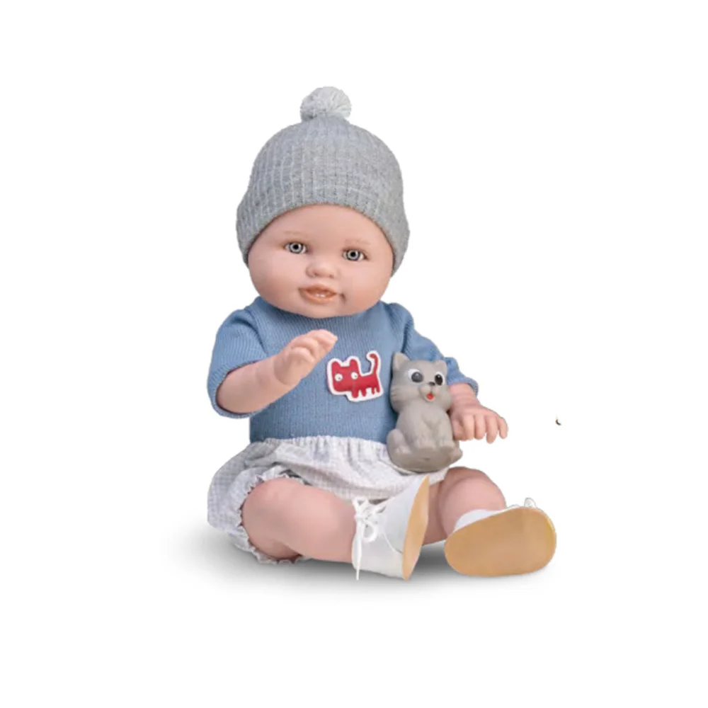 Φωτογραφία προϊόντος: NINES D'ONIL Magic baby κούκλα Dani με Γατάκι