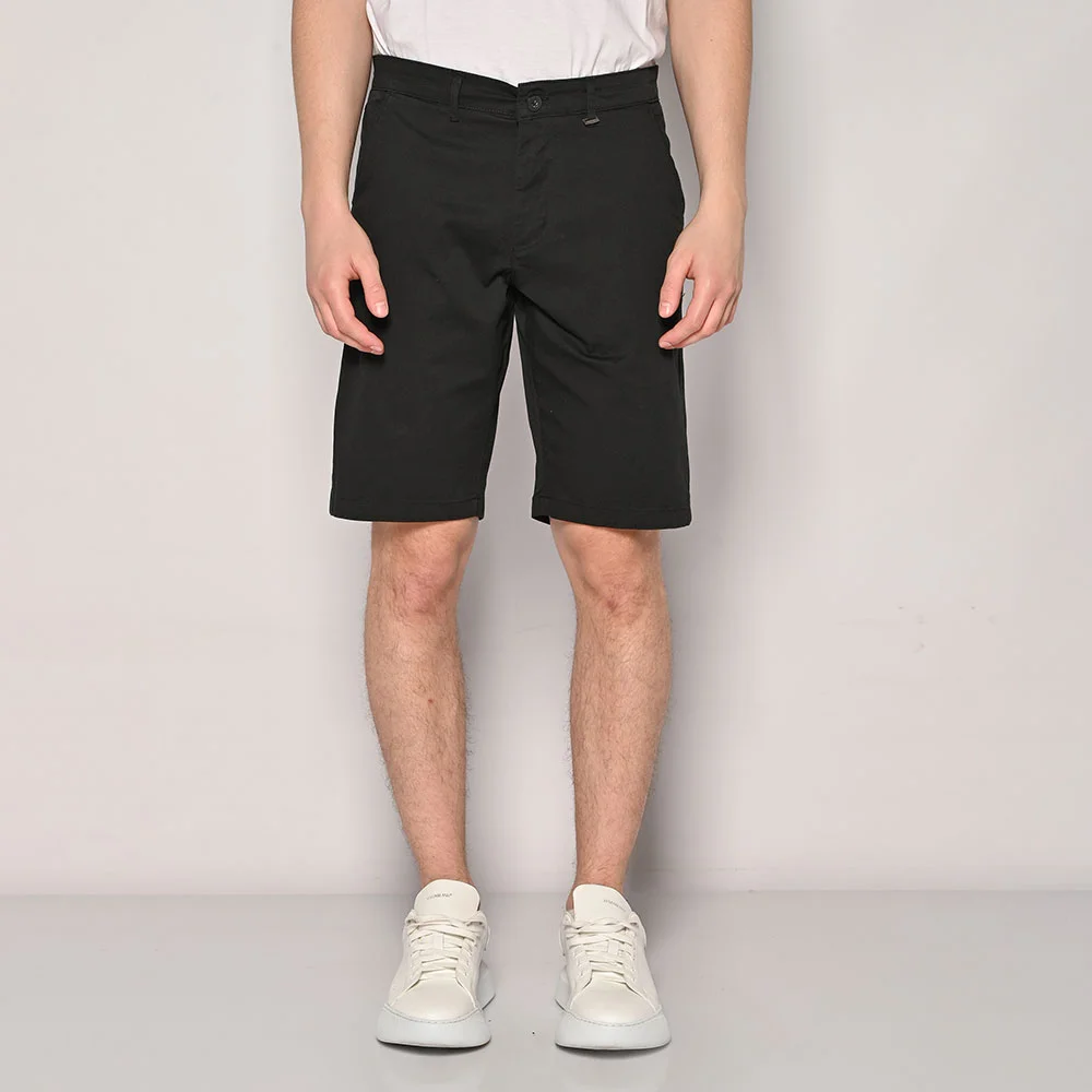 Φωτογραφία προϊόντος: Ανδρική Chino Βερμούδα Slim Black Camaro