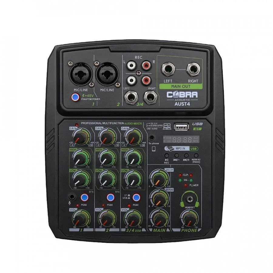 Φωτογραφία προϊόντος: COBRA PRO Cobra Streamer4 mini USB mixer for broadcast (AUST4)