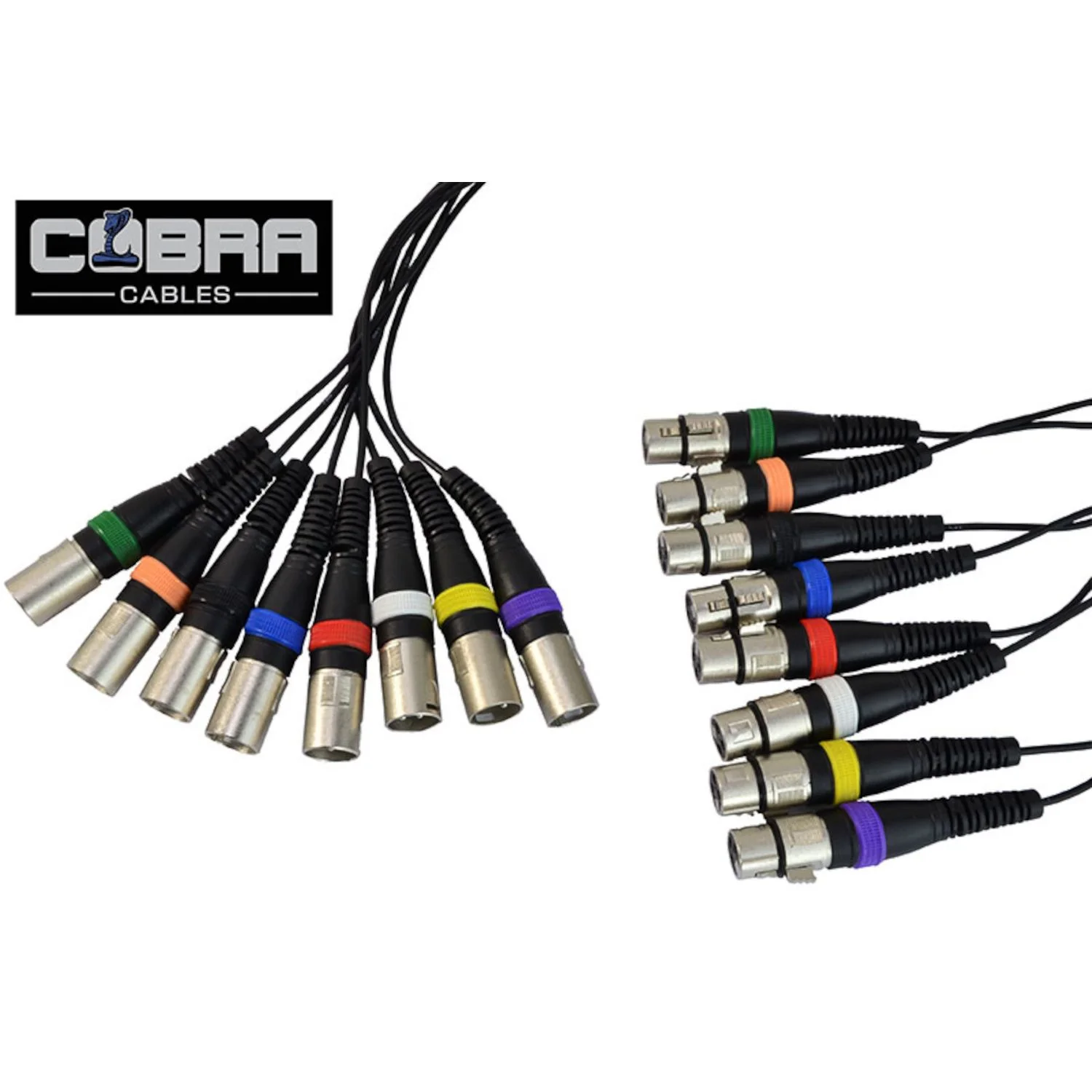 Φωτογραφία προϊόντος: Cobra Pro multi 8x XLR Male / 8x XLR Female cable | 3 m (CP070-03)