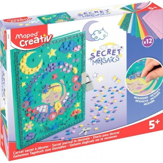 Φωτογραφία προϊόντος: Maped Creative Secret Mosaics Μυστικό Ημερολόγιο 907057