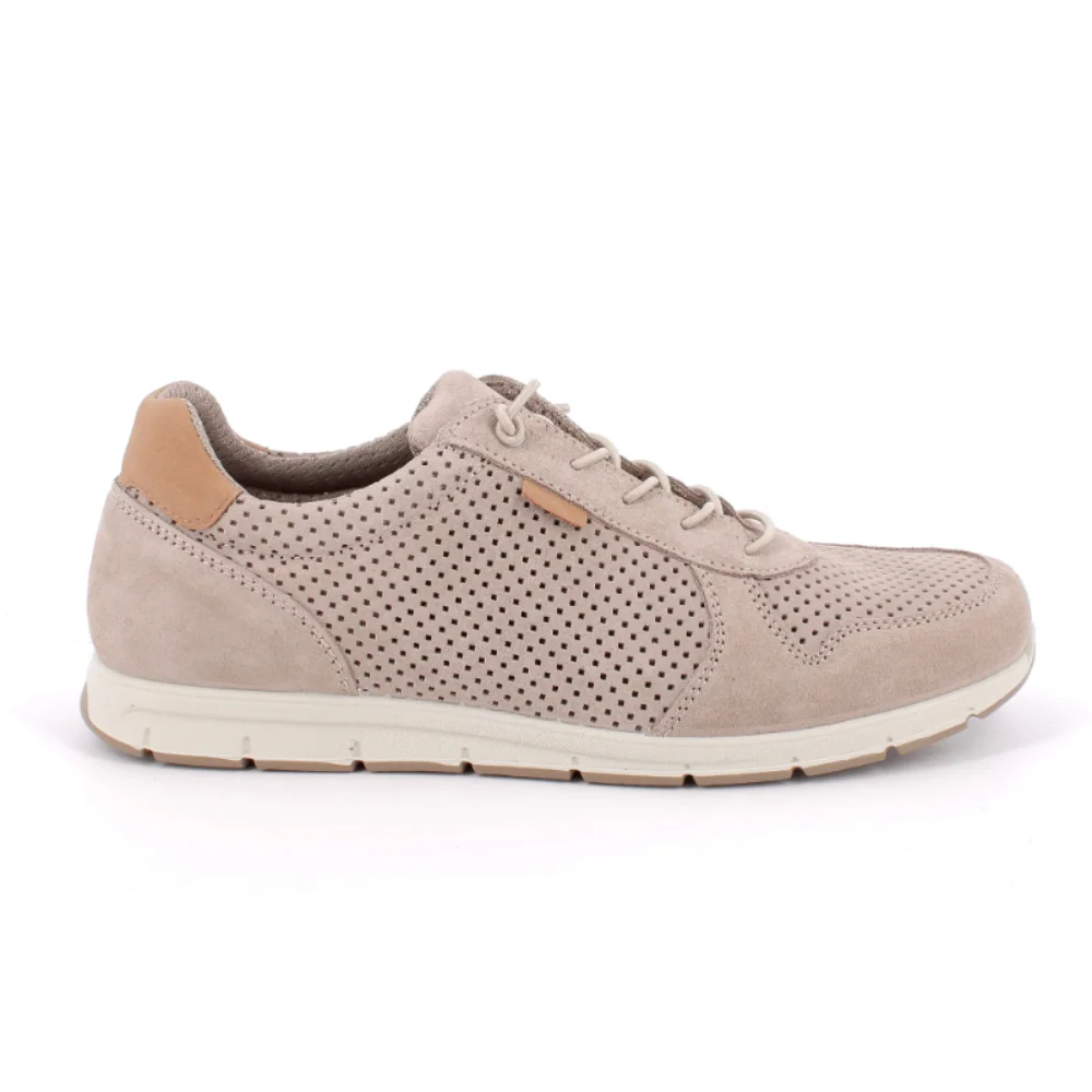 Φωτογραφία προϊόντος: Imac Sneakers Ανδρικό δέρμα Nubuck Μπεζ IMA/551380 BEIGE