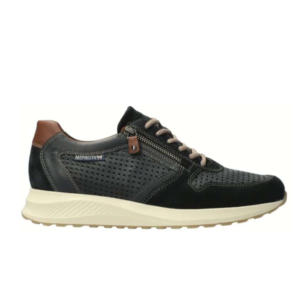 Φωτογραφία προϊόντος: Mephisto Sneakers Ανδρικό δέρμα/δέρμα Nubuck Μπλέ MEP/DINO PERF BLUE