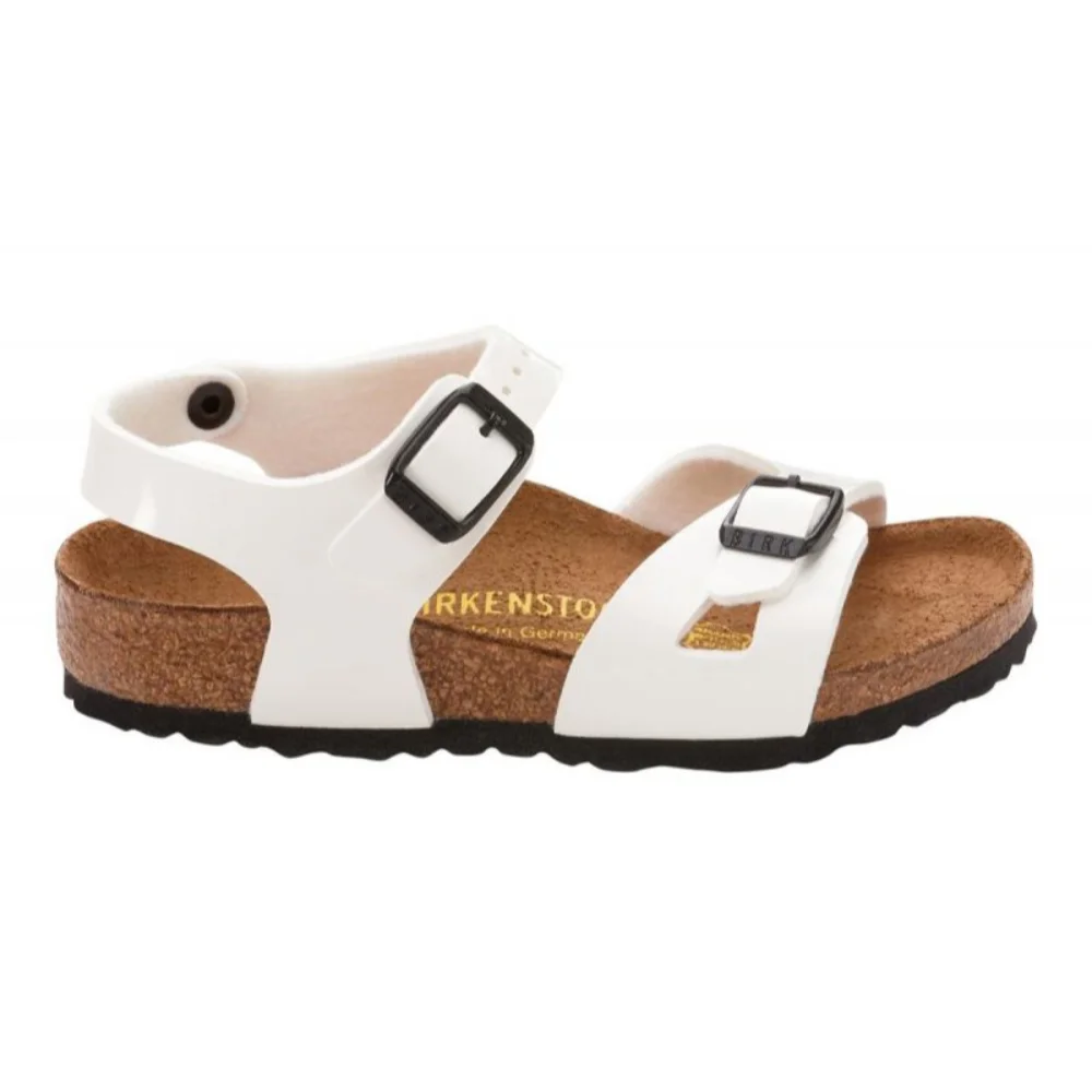 Φωτογραφία προϊόντος: Birkenstock Πέδιλα Παιδικό Birko-Flor(ανθεκτικό υλικό της Birkenstock-επιτρέπει την επαφή με το νερό) Άσπρο BIR/RIO KIDS 931133 L/WHITE