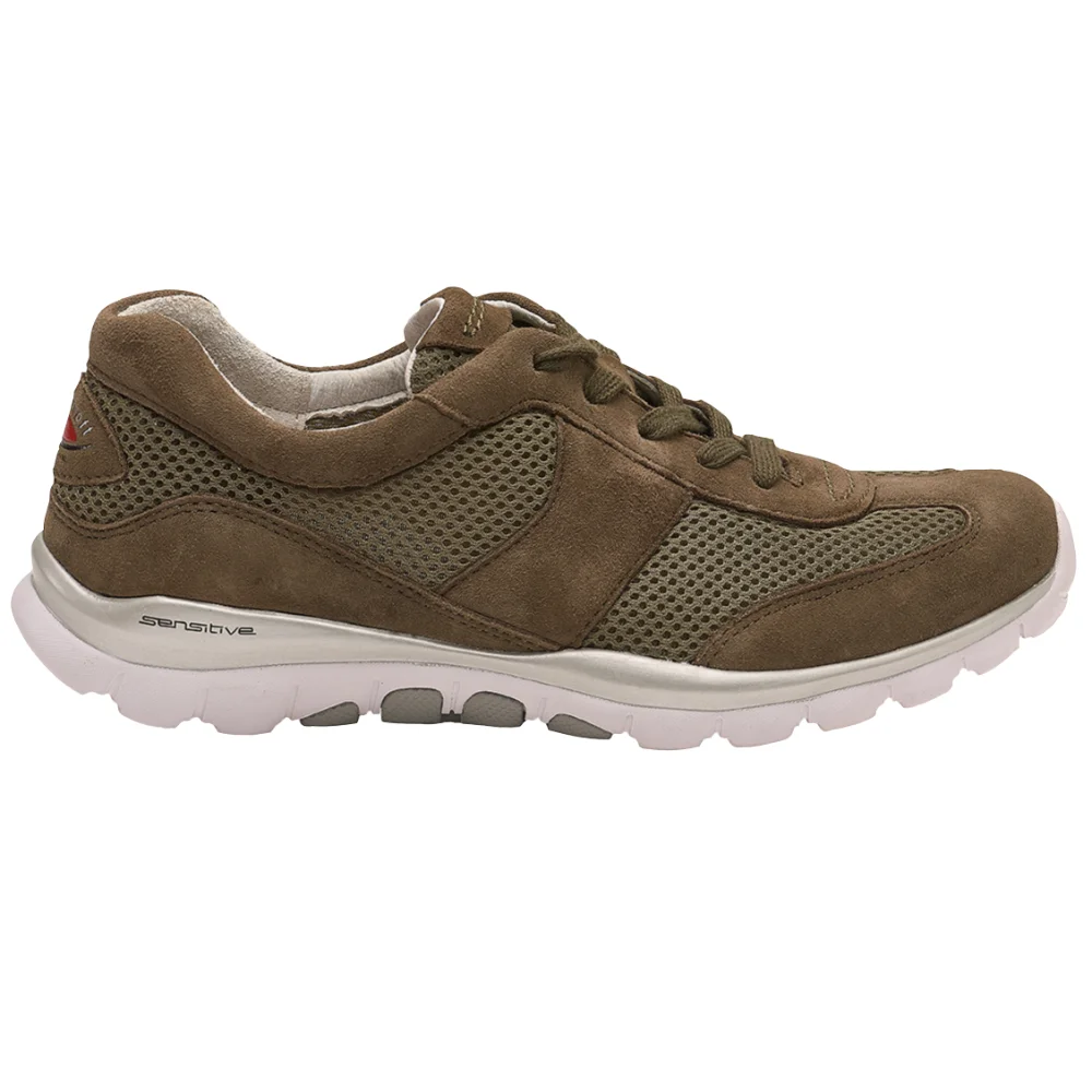Φωτογραφία προϊόντος: Gabor Sneakers Γυναικείο ύφασμα/δέρμα Nubuck Πράσινο GAB/66966 34-OLIVE