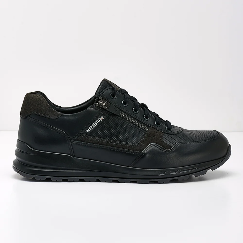 Φωτογραφία προϊόντος: Mephisto Sneakers Ανδρικό δέρμα Μαύρο MEP/BRADLEY BLACK