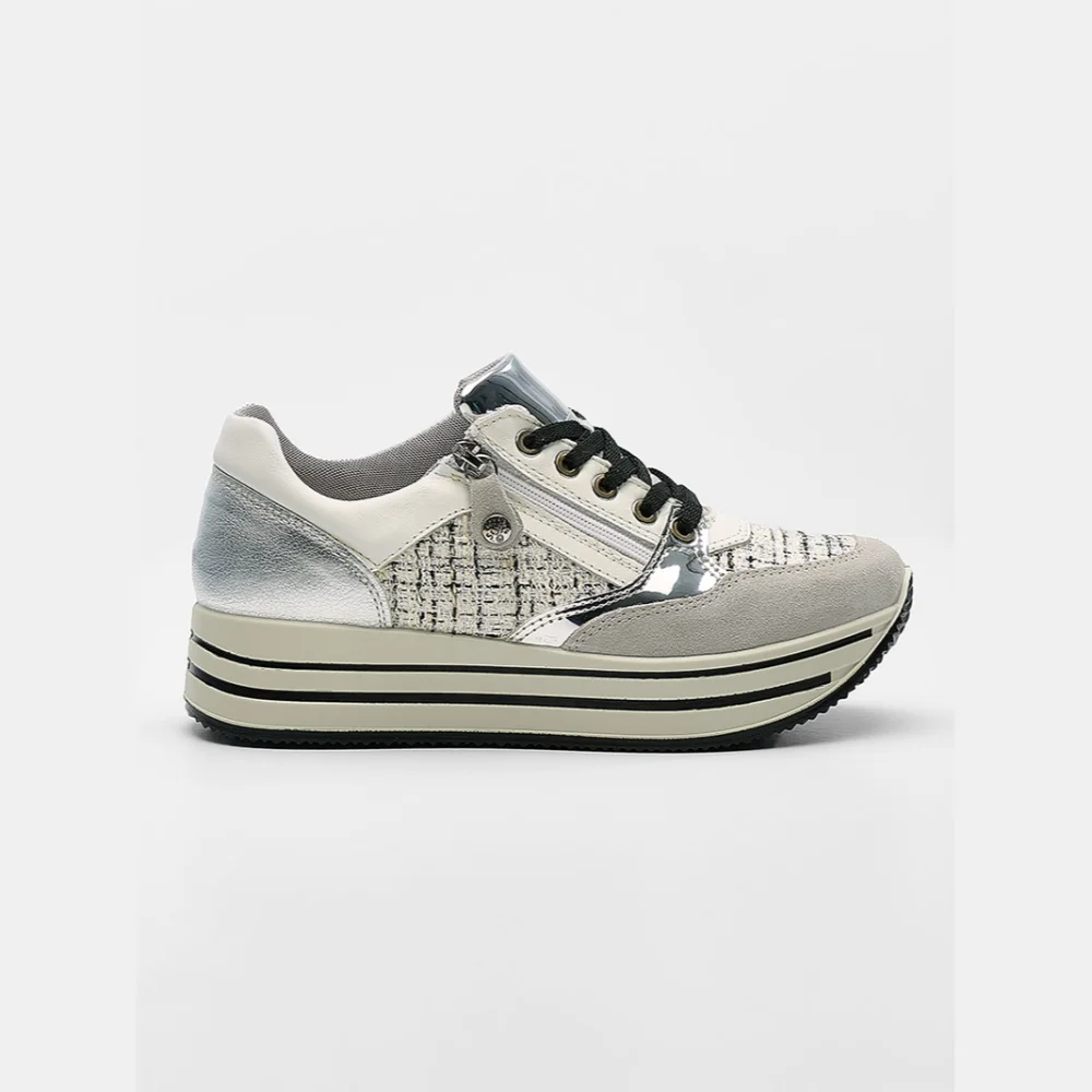 Φωτογραφία προϊόντος: Imac Sneakers Γυναικείο δέρμα Άσπρο IMA/756970 CRISTAL
