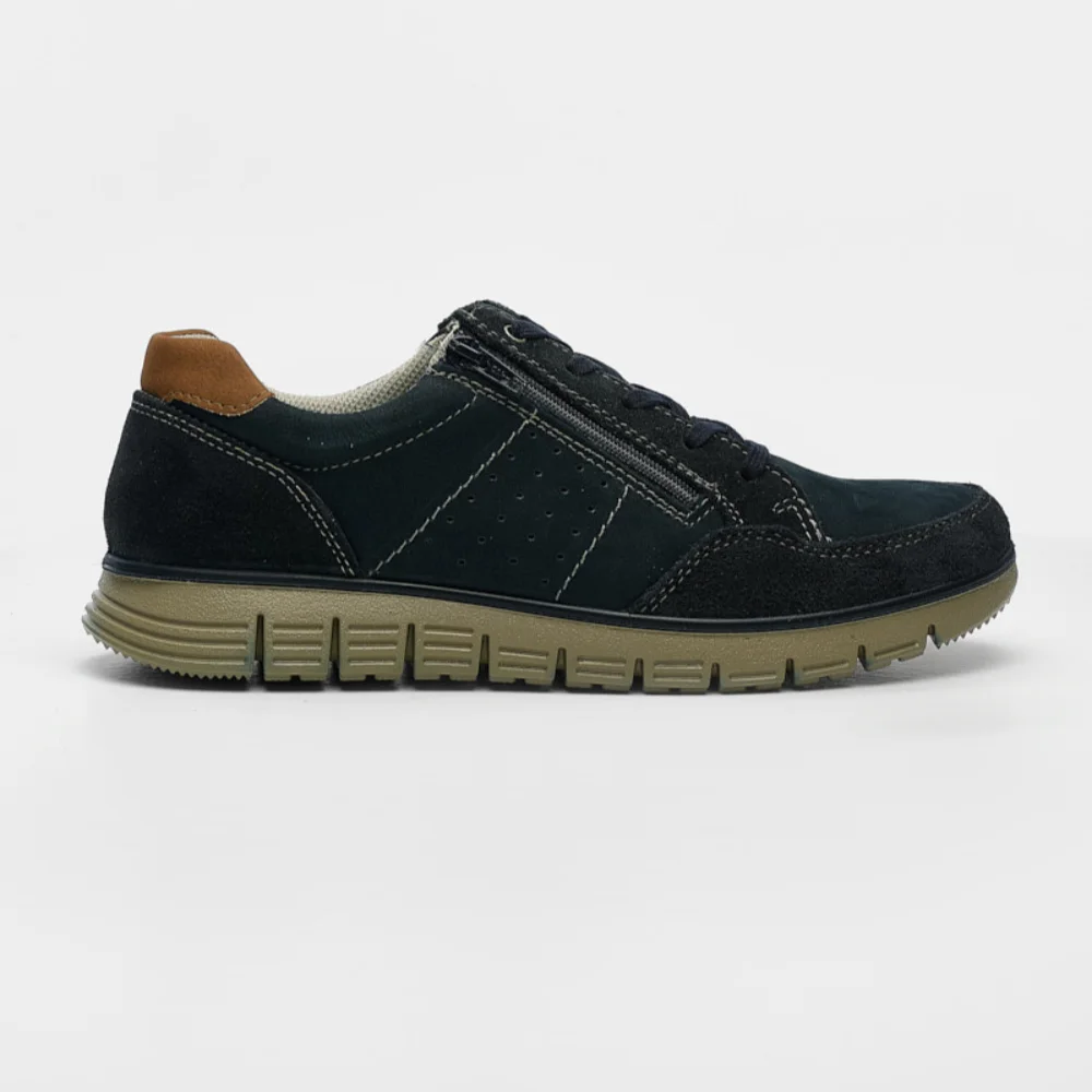 Φωτογραφία προϊόντος: Imac Sneakers Ανδρικό δέρμα Nubuck Καφέ IMA/102120 BLUE