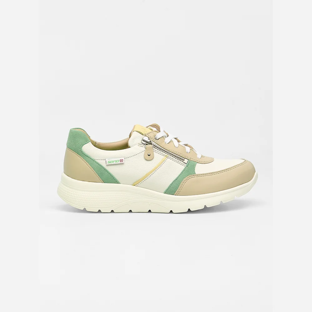 Φωτογραφία προϊόντος: MEPHISTO SANO Mephisto/Sano Sneakers Γυναικείο δέρμα Άσπρο SAN/IZAE-S N/FOG