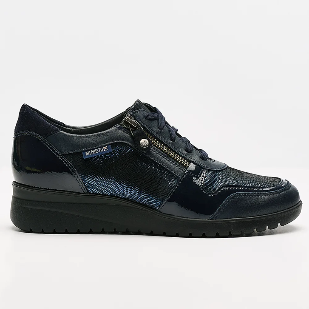 Φωτογραφία προϊόντος: Mephisto Sneakers Γυναικείο δέρμα/δέρμα λουστρίνι Μπλέ MEP/IASMINA NAVY