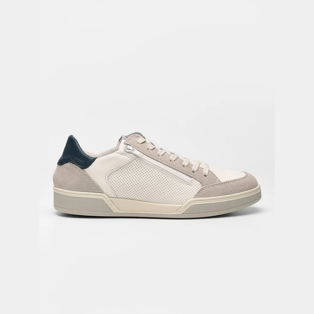 Φωτογραφία προϊόντος: Imac Sneakers Ανδρικό δέρμα/δέρμα Nubuck Άσπρο IMA/752320 WHITE