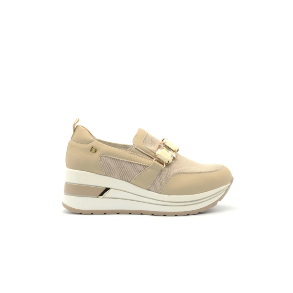Φωτογραφία προϊόντος: Donna Serena Sneakers Γυναικείο δέρμα Μπεζ DSE/5548 BEIGE