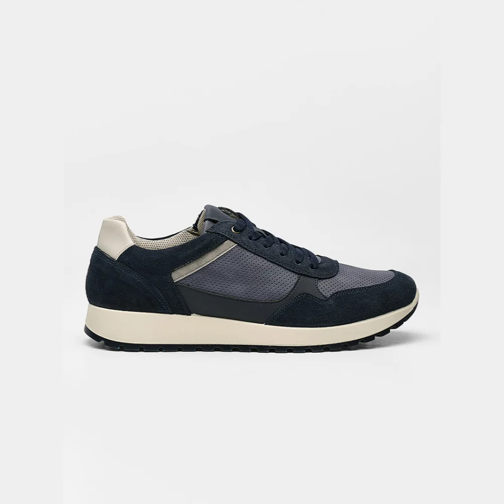 Φωτογραφία προϊόντος: Imac Sneakers Ανδρικό δέρμα/δέρμα Nubuck Μπλέ IMA/751720 NAVY