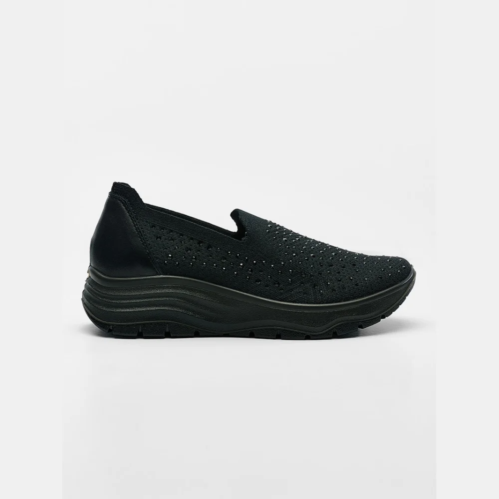 Φωτογραφία προϊόντος: Imac Sneakers Γυναικείο ύφασμα Μαύρο IMA/756350 NERO